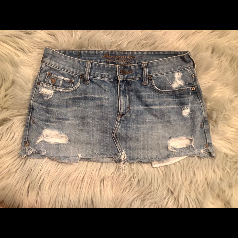 Abercrombie & Fitch Denim Skirt